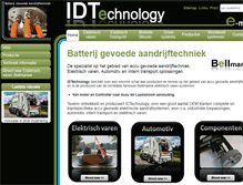 Tablet Screenshot of idtechnology.nl